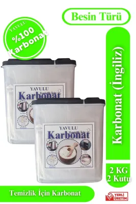 Karbonat (İngiliz) Sodyum Bikarbonat Besin Türü Karbonat 2KG (İKİ KUTU) Özel Kutusunda