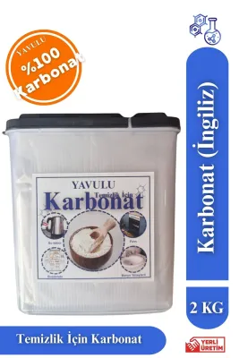 Temizlik İçin Karbonat Sodyum Bikarbonat Tüm Yüzeyler İçin Karbonat 2KG