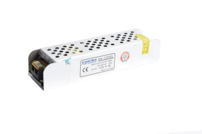 12V 5A Metal Adaptör (İnce)