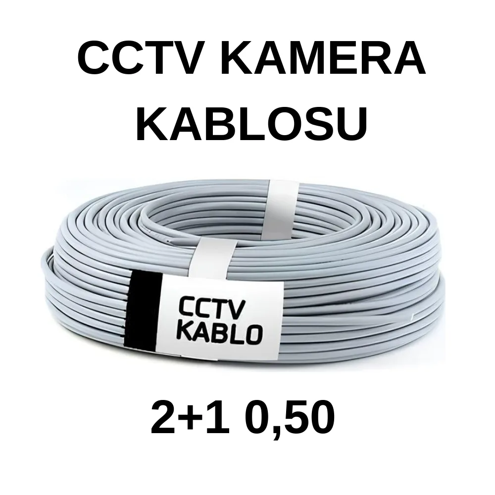 2+1 0,50 MM CCTV KABLO – CCA – 100MT