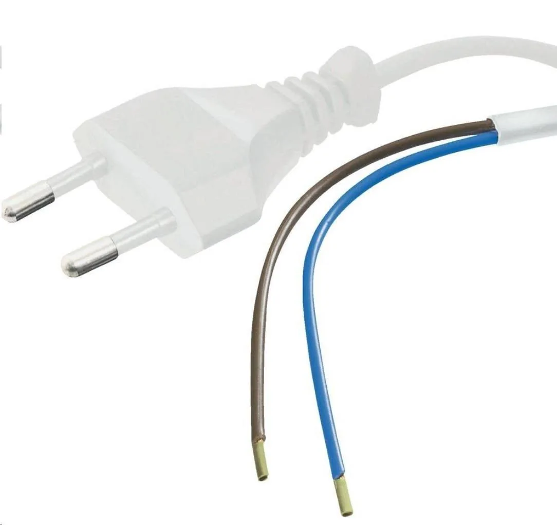 Adaptör İçin Fişli Kablo 1 Metre