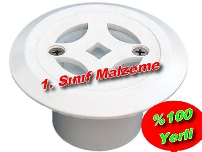 Havuz Besi Nozulu Debi Ayarlı Tabandan Yapıştırmalı