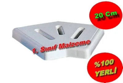 Havuz Kanalı Köşesi 20 Cm (45 derece)