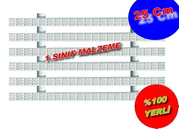 Havuz Kenar Izgarası Çift Geçme 25 Cm