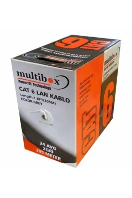Multibox Cat 6 Ethernet Kablo 305 Metre