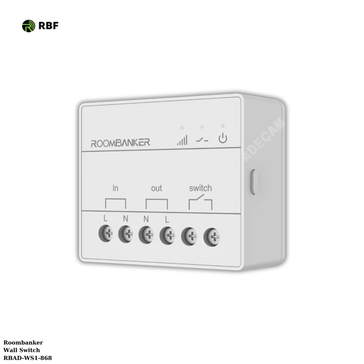 Roombanker Alarm - Duvar Anahtarı 230V