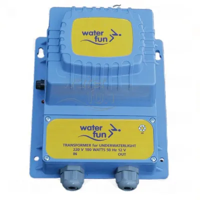 WATERFUN TRAFO 150W/220/24V PLASTİK KUTULU LEDLİ-SİGORTALI