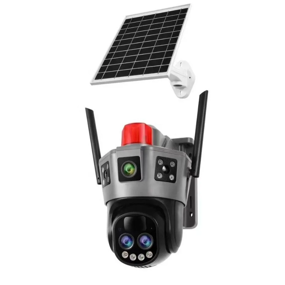 Wifi Solar Çift Kameralı 10x Optik Zoomlu - AD6020