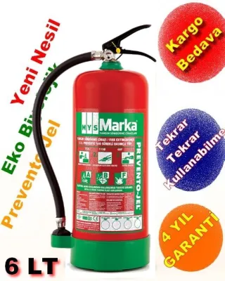 Yangın Söndürme Tüpü 6 Lt