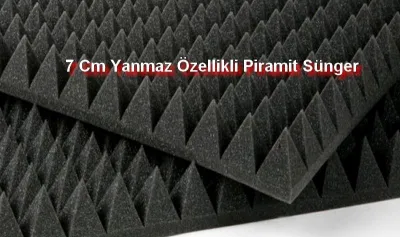 Yanmaz Piramit Sünger 7Cm