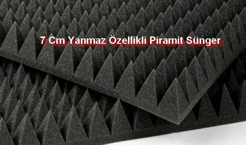 Yanmaz Piramit Sünger 7Cm