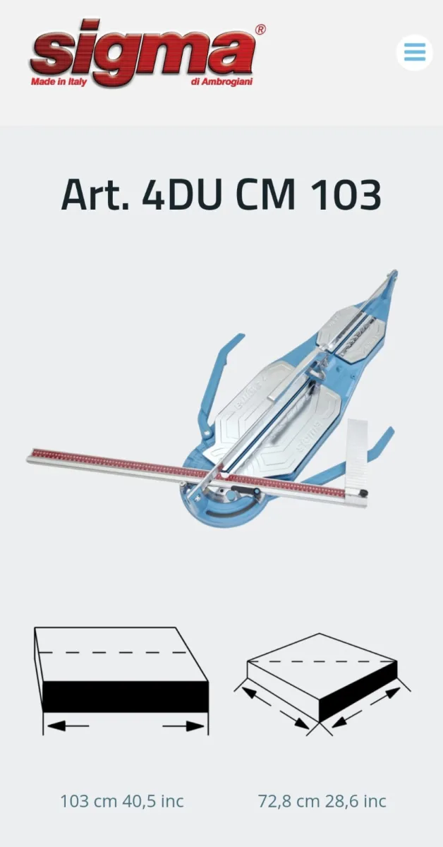 Sigma 4UP 103CM