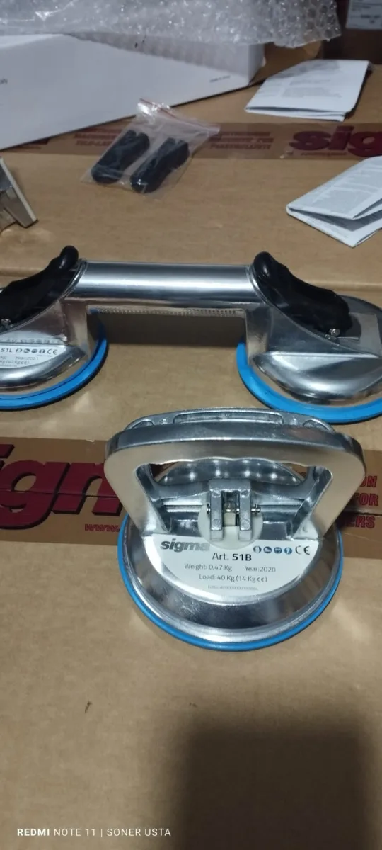 Sigma tekli vantuz 120mm