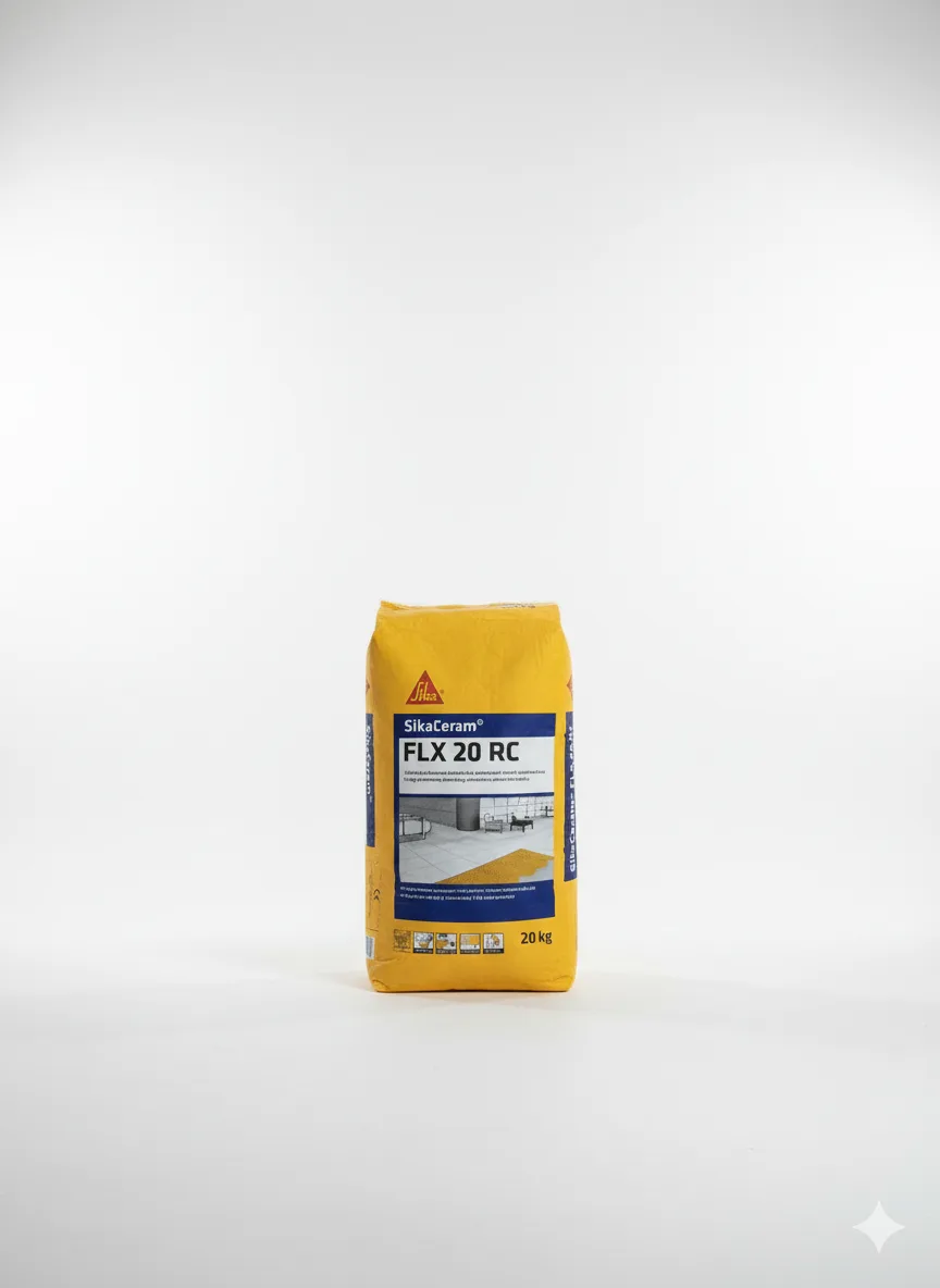 SikaCeram FLX 20 Rapid 20KG Çimento Esaslı Esnek Hızlı Seramik Yapıştırıcı hızlı fayans yapıştırıcı- hızlı yapıştırıcı - eski adı (pcı-polyflott) hızlı priz alan seramik yapıştırıcısı