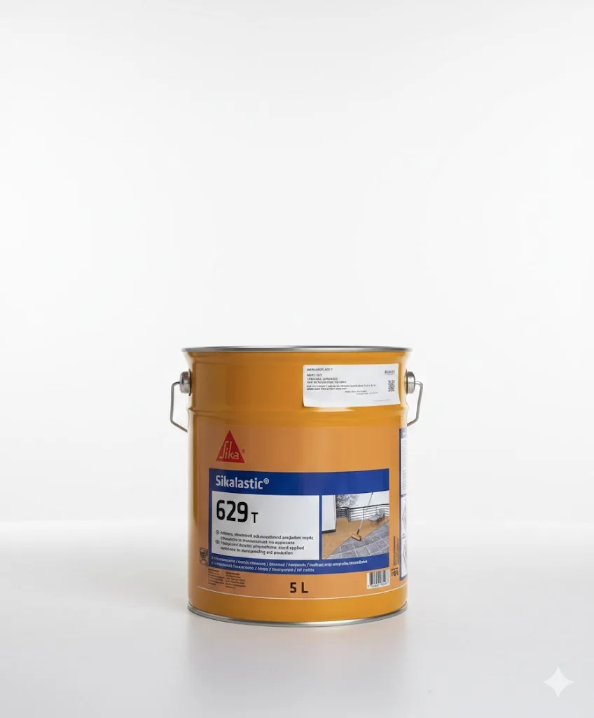 Sikalastic 629T Uv Dayanımlı, Şeffaf Koruyucu Kaplama+astar set