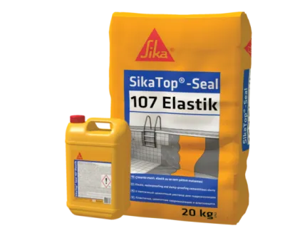 SikaTop - Seal 107 Elastik - Çimento Esaslı Elastik Su ve Nem Yalıtım Malzemesi