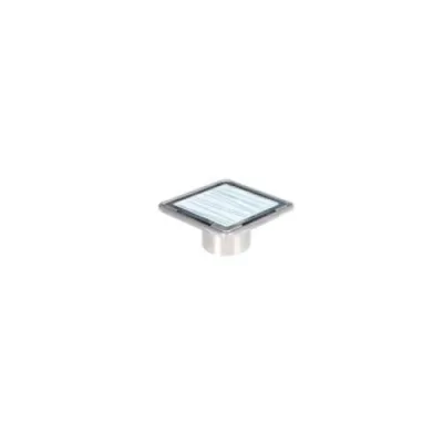 Sukar Line 9 Beyaz Çizgili Model 1153-0291099-06 10x10 Paslanmaz Çelik Çerçeve Üzeri Cam Izgaralı Süzgeçler