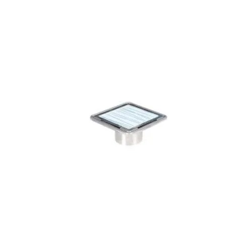 Sukar Line 9 Beyaz Çizgili Model 1153-0291099-06 10x10 Paslanmaz Çelik Çerçeve Üzeri Cam Izgaralı Süzgeçler