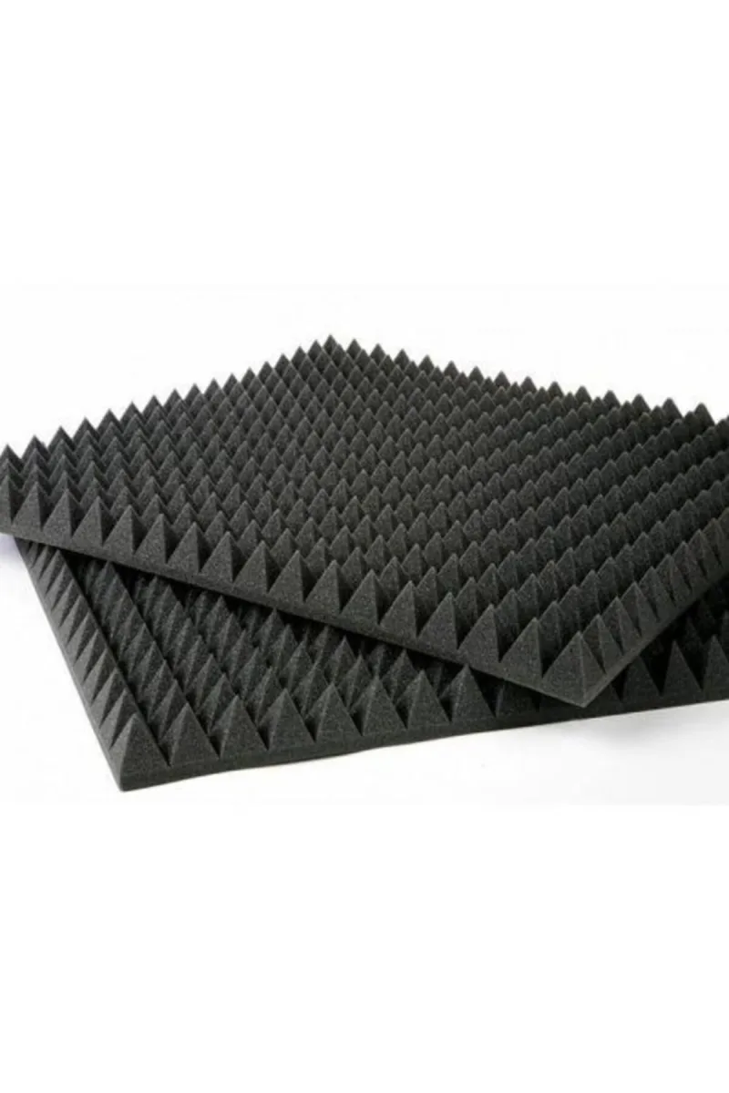 40mm Yanmaz Akustik Yalıtım Piramit Sünger 50dns 100cm X 100cm (1 M2)