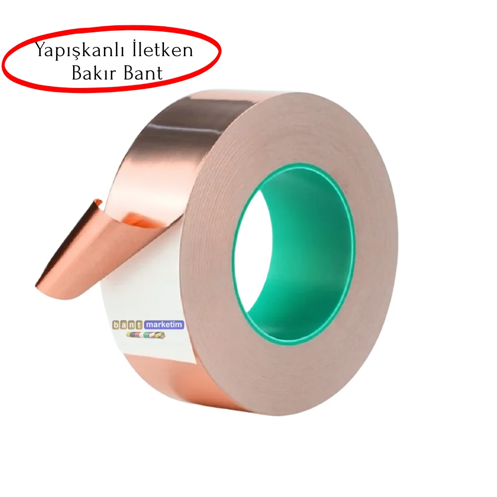 Bakır Folyo İletken Bant 50mmx10mt