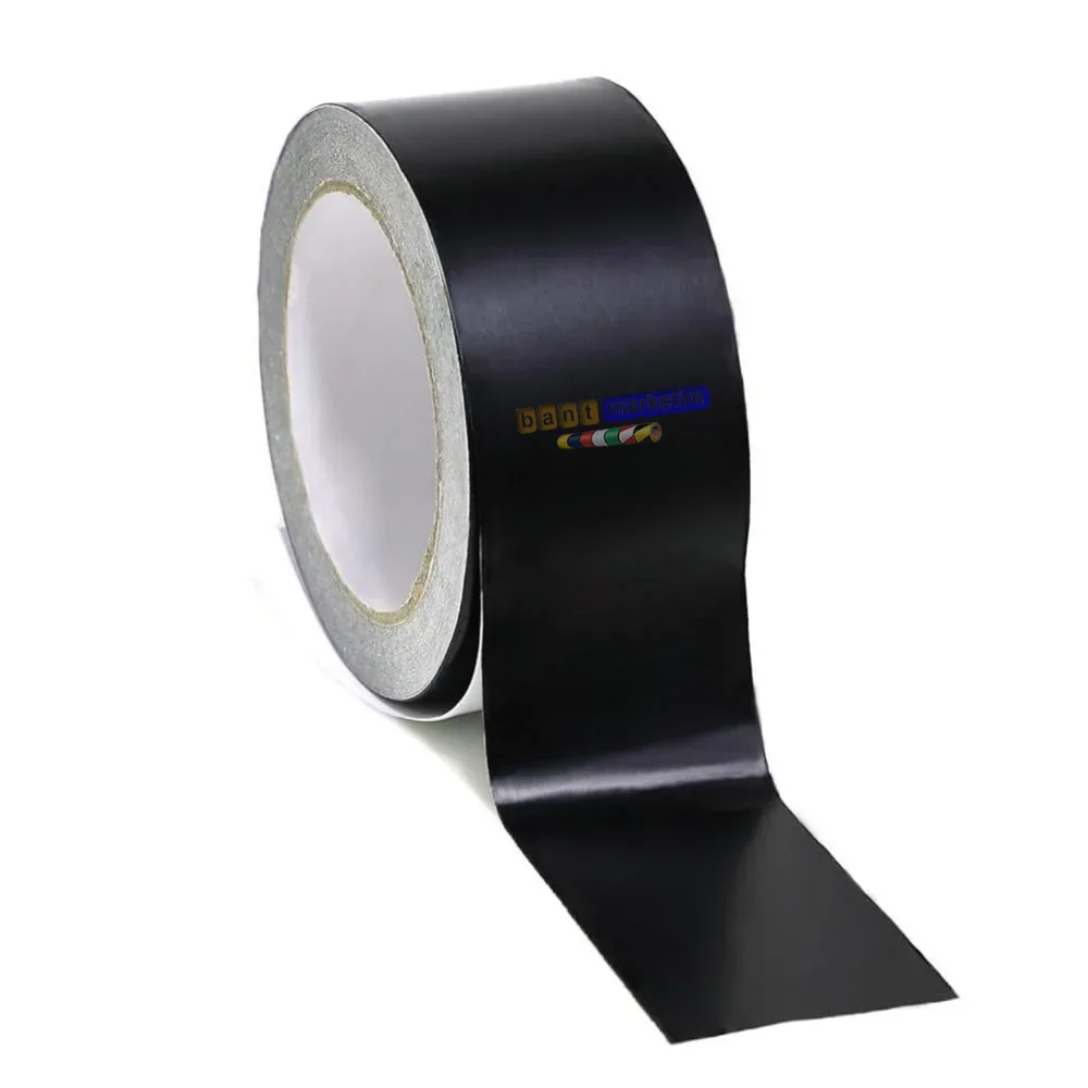 Mat Siyah Alüminyum Folyo Bant 50mm x 25mt