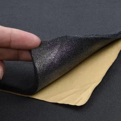 Oto Ses Isı Yalıtım 6mm Levha 120x100cm Kendinden Yapışkanlı Kauçuk Izolasyon Malzemesi