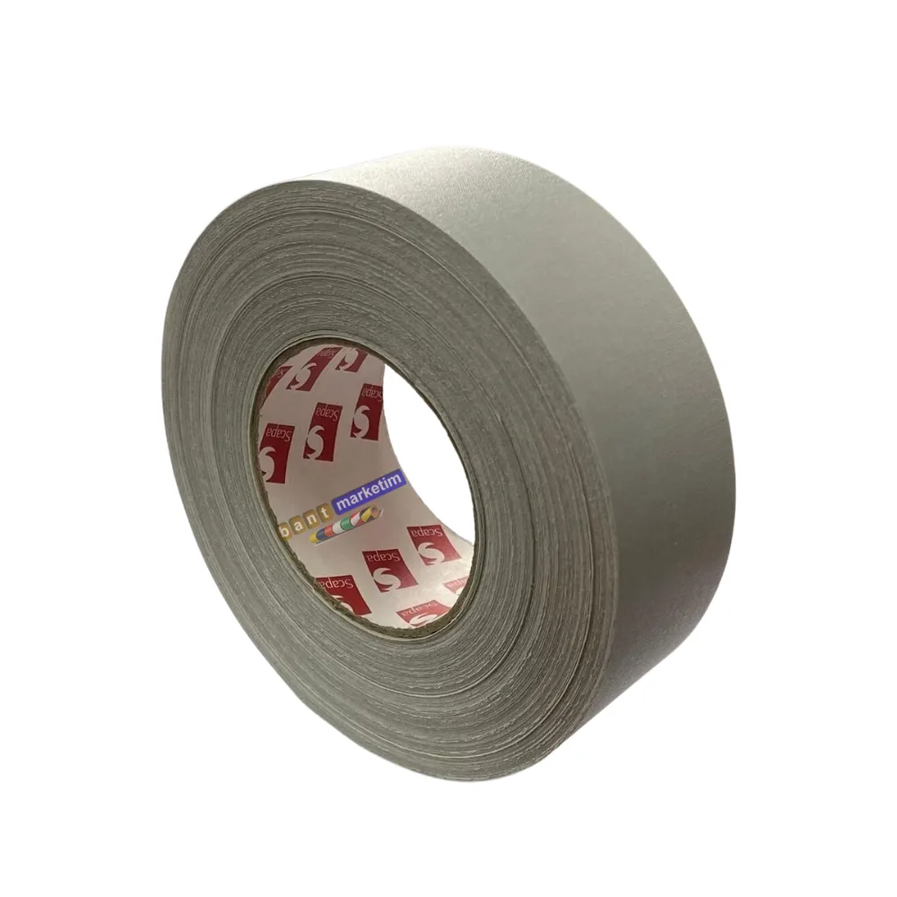 Scapa 3101 Gaffer Kamera Bandı Tamir Bandı 50mmx50mt Gri
