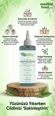 BioNatura Sebum Dengeleyici ve Gözenek Sıkılaştırıcı Enzimatik Tonik 200ml