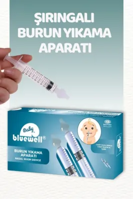 BLUEWELL NazalClear Bebek Burun Temizleme Kiti (2 Şırıngalı)