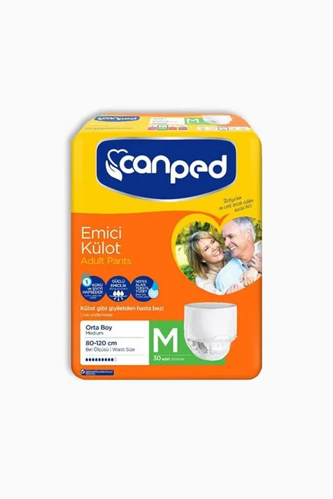 CANPED KÜLOT HASTA BEZİ (MEDİUM 30LU)