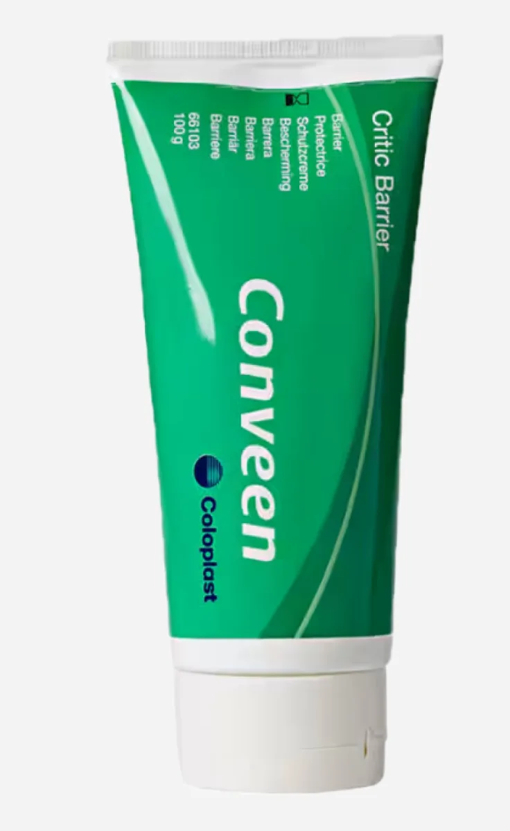 Coloplast Conveen® Critic Barrier Krem – Karaya ve Çinko Oksitli İyileştirici Koruma Kalkanı 100g (1 KUTU 12 Adet)
