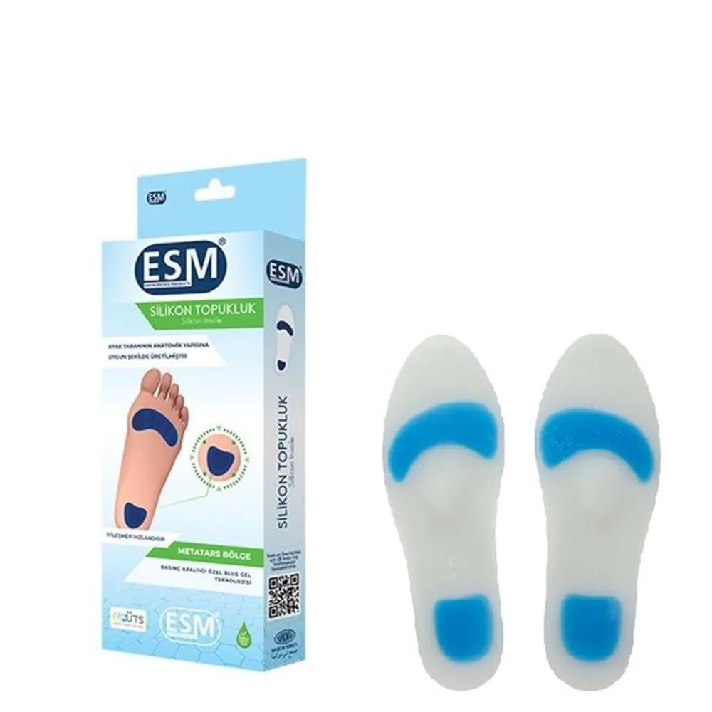 ESM Dinamik Silikon Fit Tabanlık Serisi (XS'ten XXL'e)