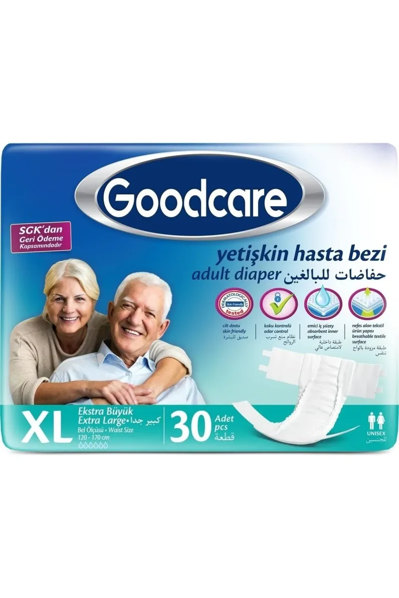 Goodcare Bel Bantlı Hasta Bezi XLarge 30'lu