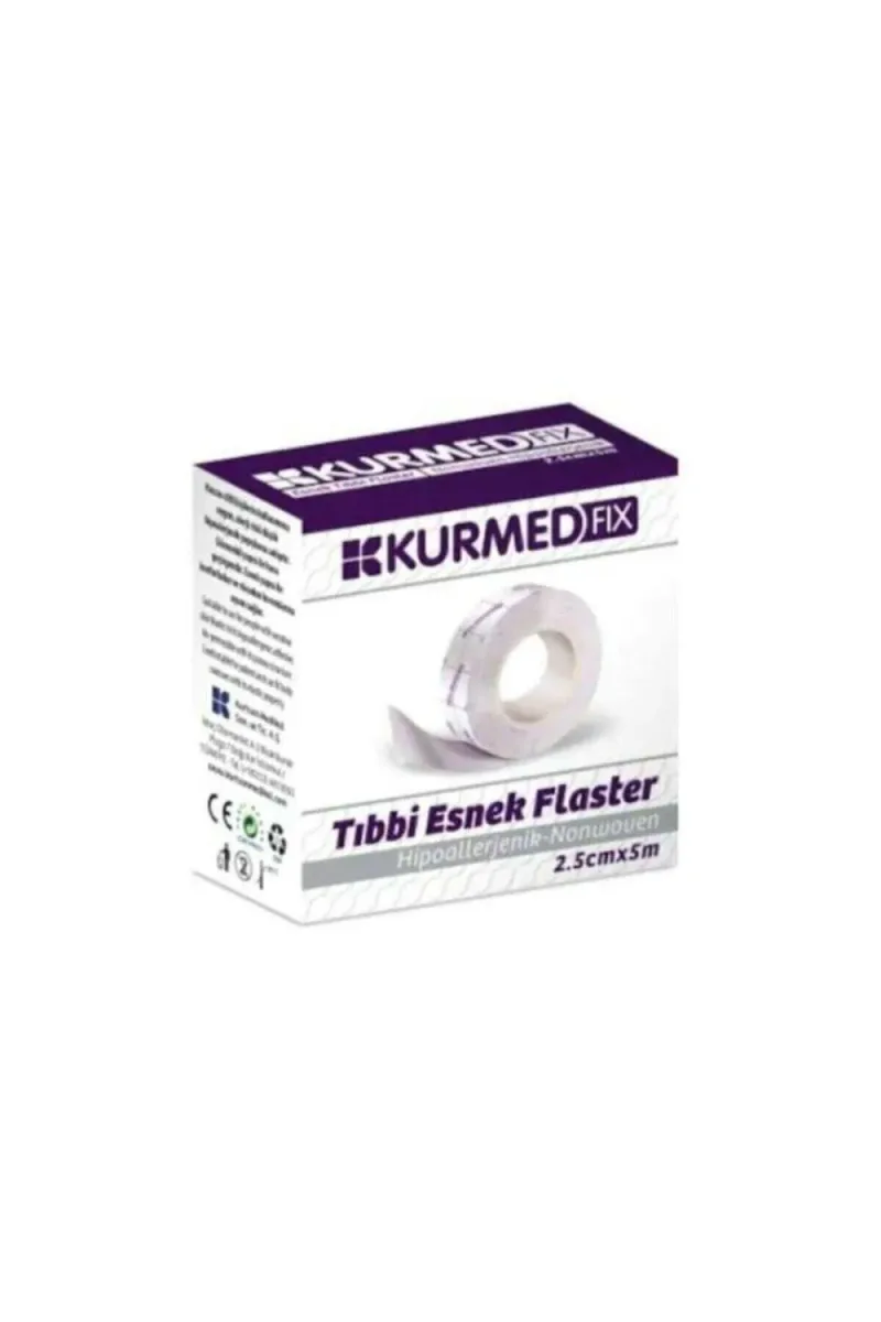 Hipoalerjenik Tıbbi Esnek Flaster 2,5X5 Cm