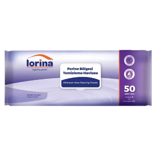 Lorina Perine Bölgesi Temizleme Havlusu 50'li