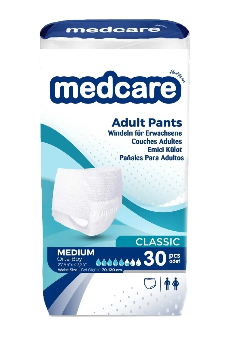 MEDCAREEmici Külot Medium ( Orta Boy ) 30 Adet