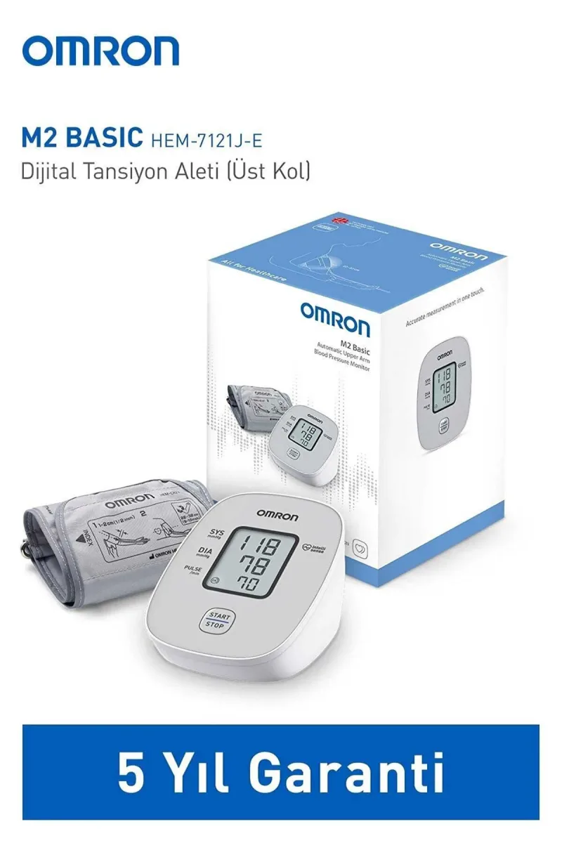Omron M2 Basic Tansiyon Aleti