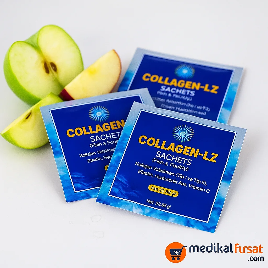 Pyrosoft Elma Aromalı Kolajen | Lz Anti-Age Formül ile Pürüzsüz Cilt