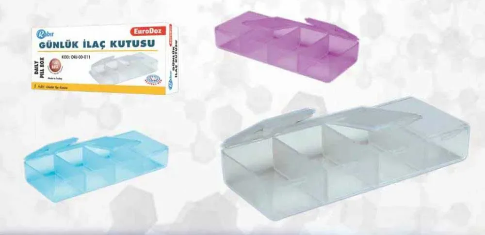 Rabır Günlük İlaç Kutusu