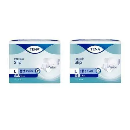 TENA ProSkin Slip Plus yetişkin hasta bezi | Yan bantlı inkontinans bakım ürünü