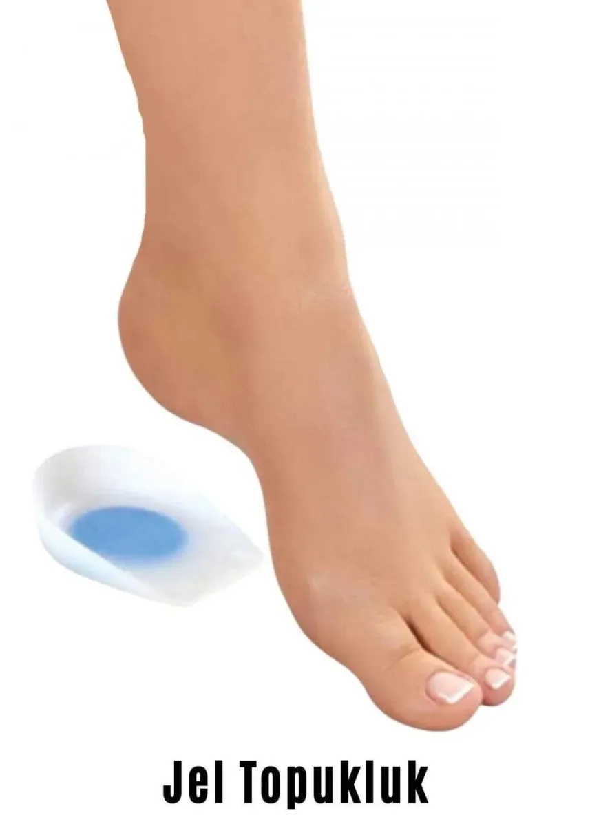 WELLFLEX Tam Ortopedik Anatomik Silikon Ayakkabı Topukluk Topuk Dikeni