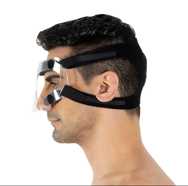 Wingmed W1041 Burun Koruyucu Maske – Spor ve Ameliyat Sonrası Darbe Önleyici Yüz Zırhı