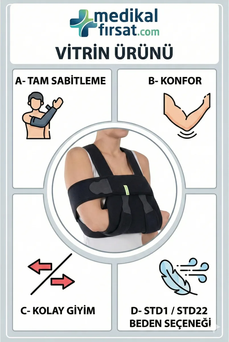 Wingmed W217 Velpo Bandajı (Omuz ve Kol Sabitleyici) Satış Paketi