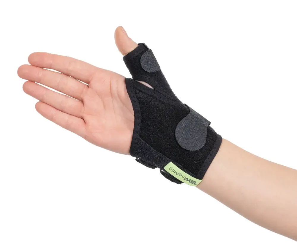 Wingmed W318 Başparmak Tespit Ateli (De Quervain) – Tendon ve Eklem Ağrılarına Alüminyum Destekli Çözüm