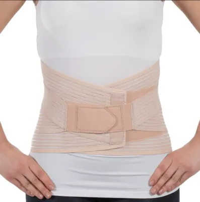 Wingmed W402 26cm Çelik Balenli Lumbosakral Bel Korsesi – Standart Yükseklik ve Tam Destek