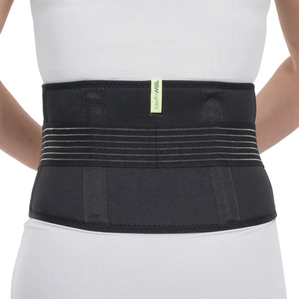 Wingmed W405 16cm Neopren Çalışma Korsesi – Isı Etkili ve Esnek Bel Desteği