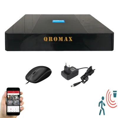 4 Kanal Hareket Algılayan H265+ Xmeye Kayıt Cihazı