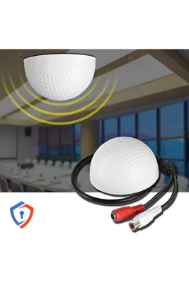 Ayarlı Cctv Güvenlik Kamerası Mikrofon Ses Kiti