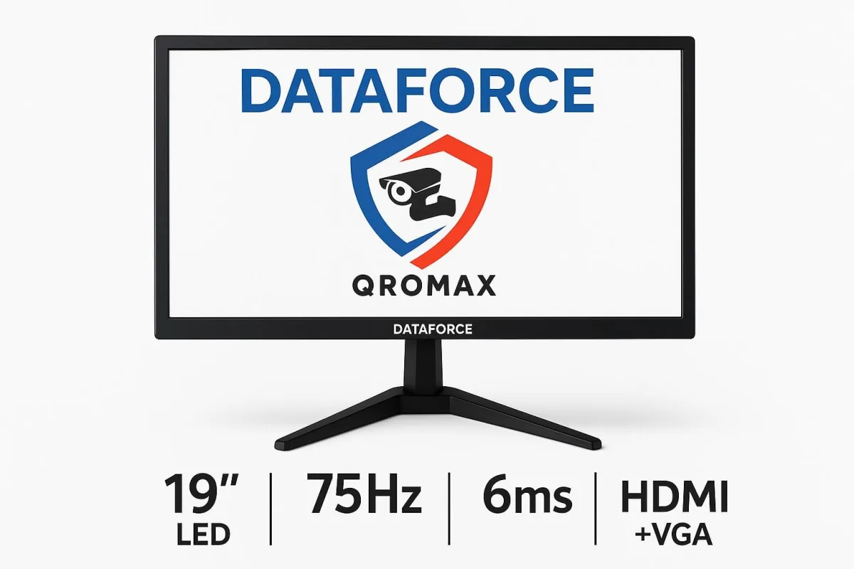DataForce 19" 75HZ 6 MS HDMI+VGA SESLİ HD LED MONİTÖR