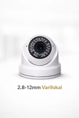 Gece Görüşlü 5MP 2.8 MM -12MM Varifocal Sony Lens 1080P 36 IR Led  Dome Kamera D336BV